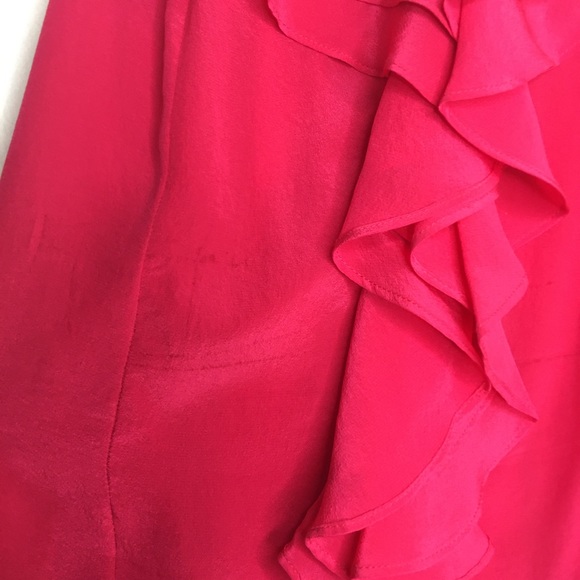 Silence + Noise - 100% Silk Pink Blouse - Medium - Picture 6 of 11